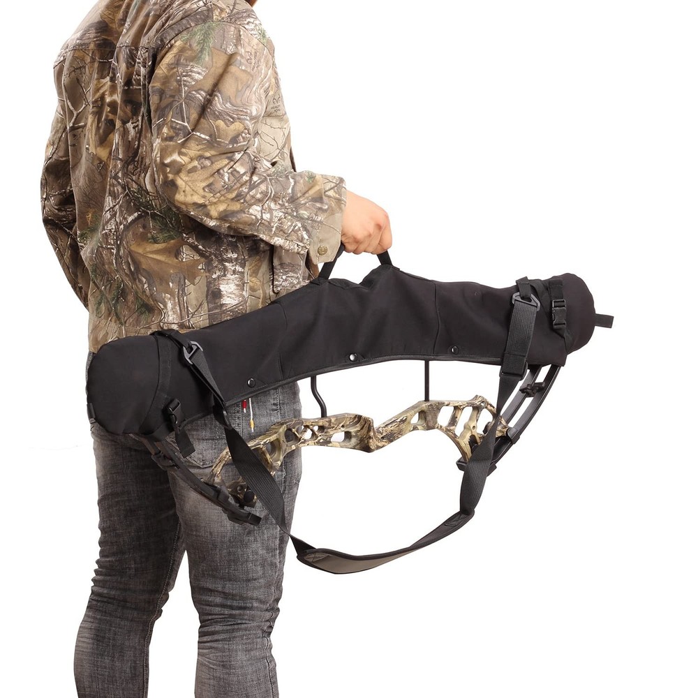 Archery Compound Bow Sling String Bow Carrier Compound Bow Cams Sling Case Ca...