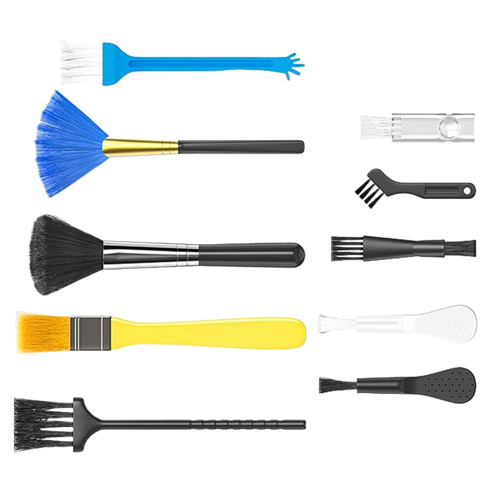 Keyboard Brush 10 Piece Computer Brush Multifunctional Remover Gadgets