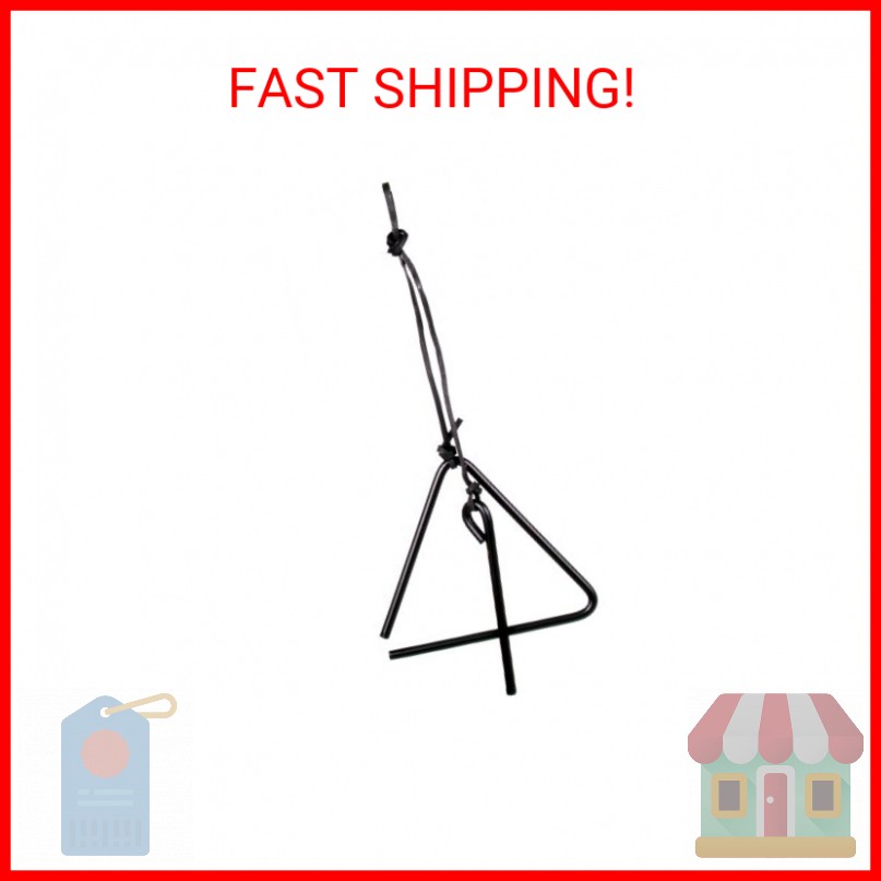 Lodge Chuckwagon Dinner Bell with Striker, Black (A5-5)