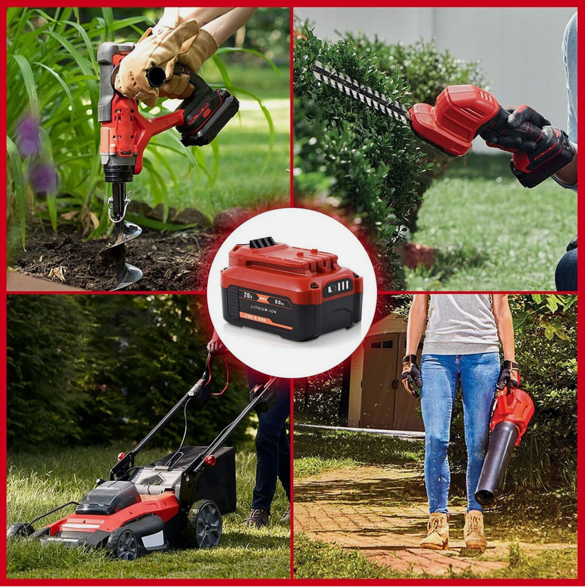 8.0Ah 20 Volt 20V Max For Craftsman V20 Li-Ion Battery CMCB206 CMCB204 CMCB202