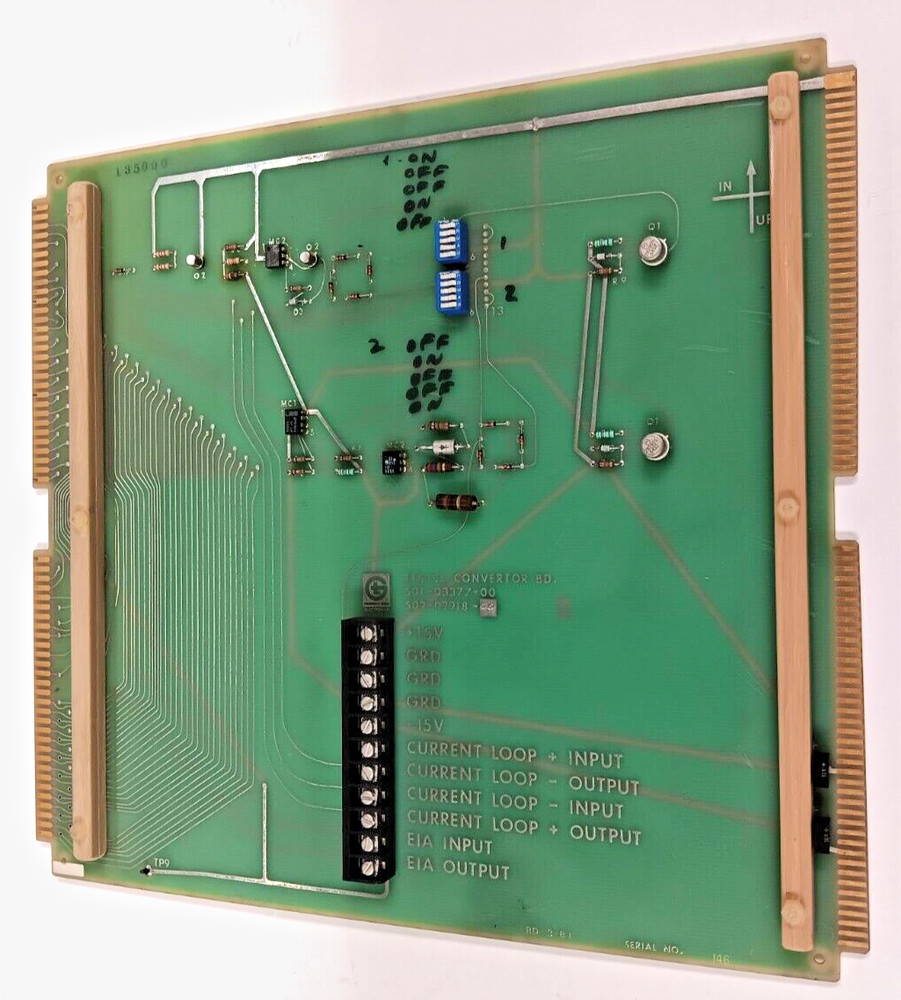 GIDDINGS & LEWIS EIA-CL CONVERTOR BD 501 03377 00