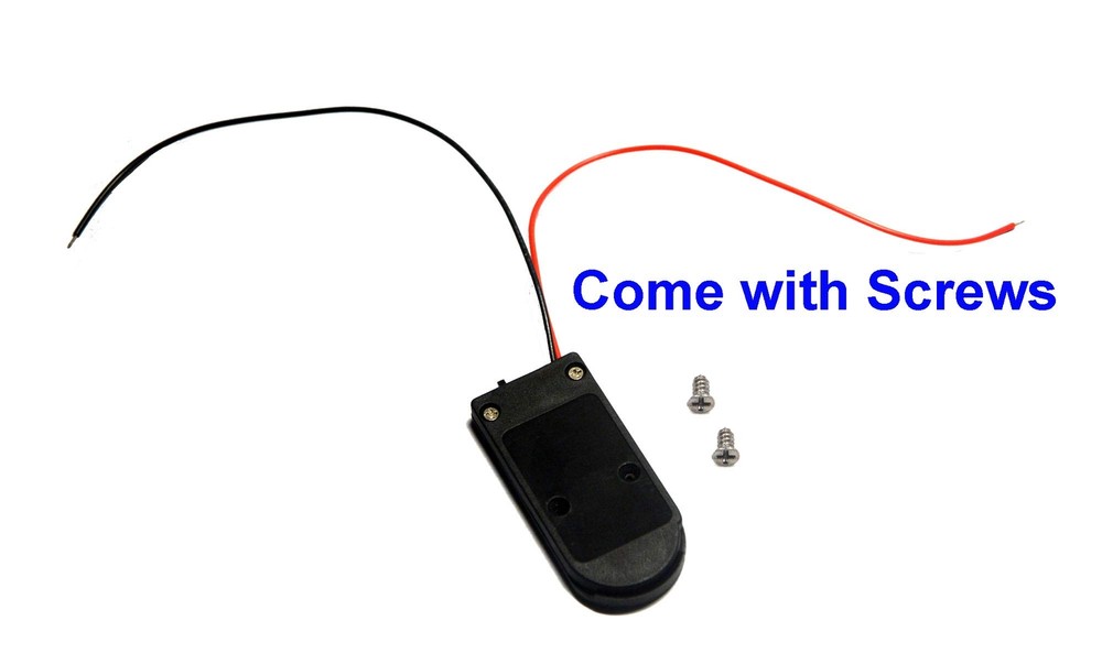 CR2032 Battery Holder with Switch 6 Pack 2 x 3V with Leads