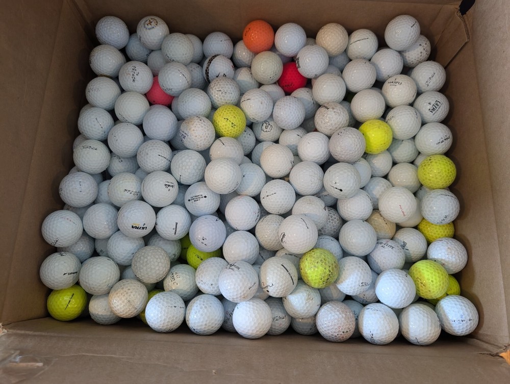 600 D Grade Used Range Balls for Practice Shag Golf Ball