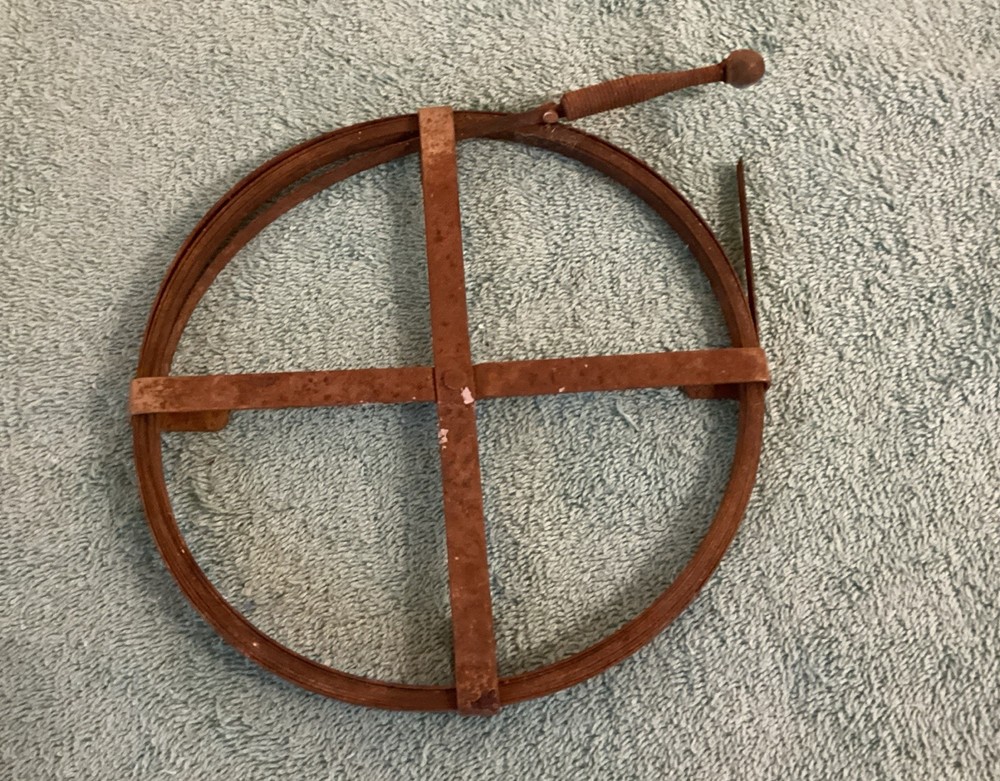 Antique Flat Sewer Rod. Nice Wall Hanger.