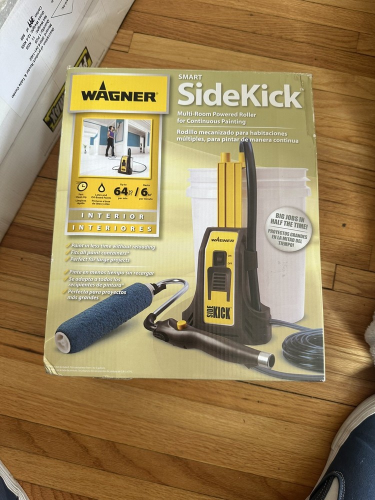 Wagner Smart Sidekick Multi-Room Powered Roller for Continuous Painting NEW