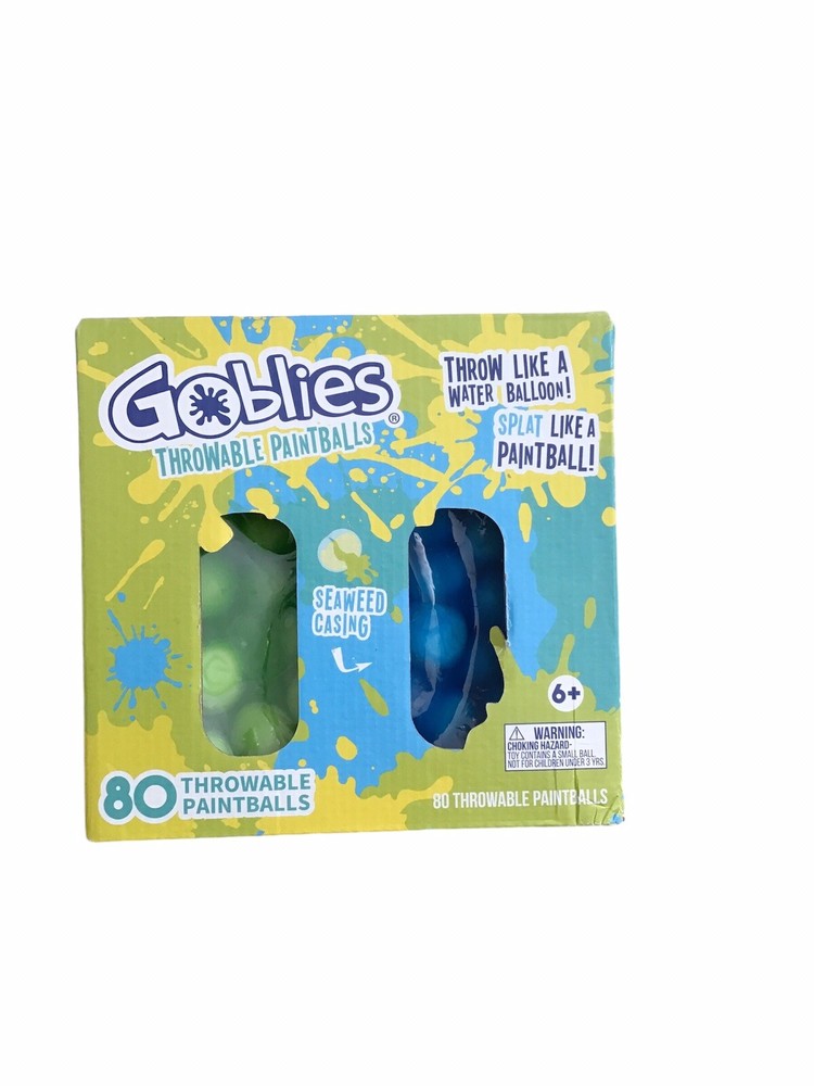 Goblies Throwable Paintballs Blue & Green 80 Pack