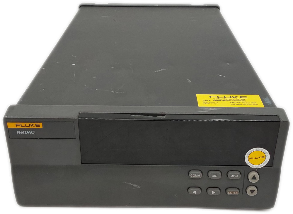 Fluke NetDAQ 2645A/46A Network Data Acquisition Unit and Power Cable
