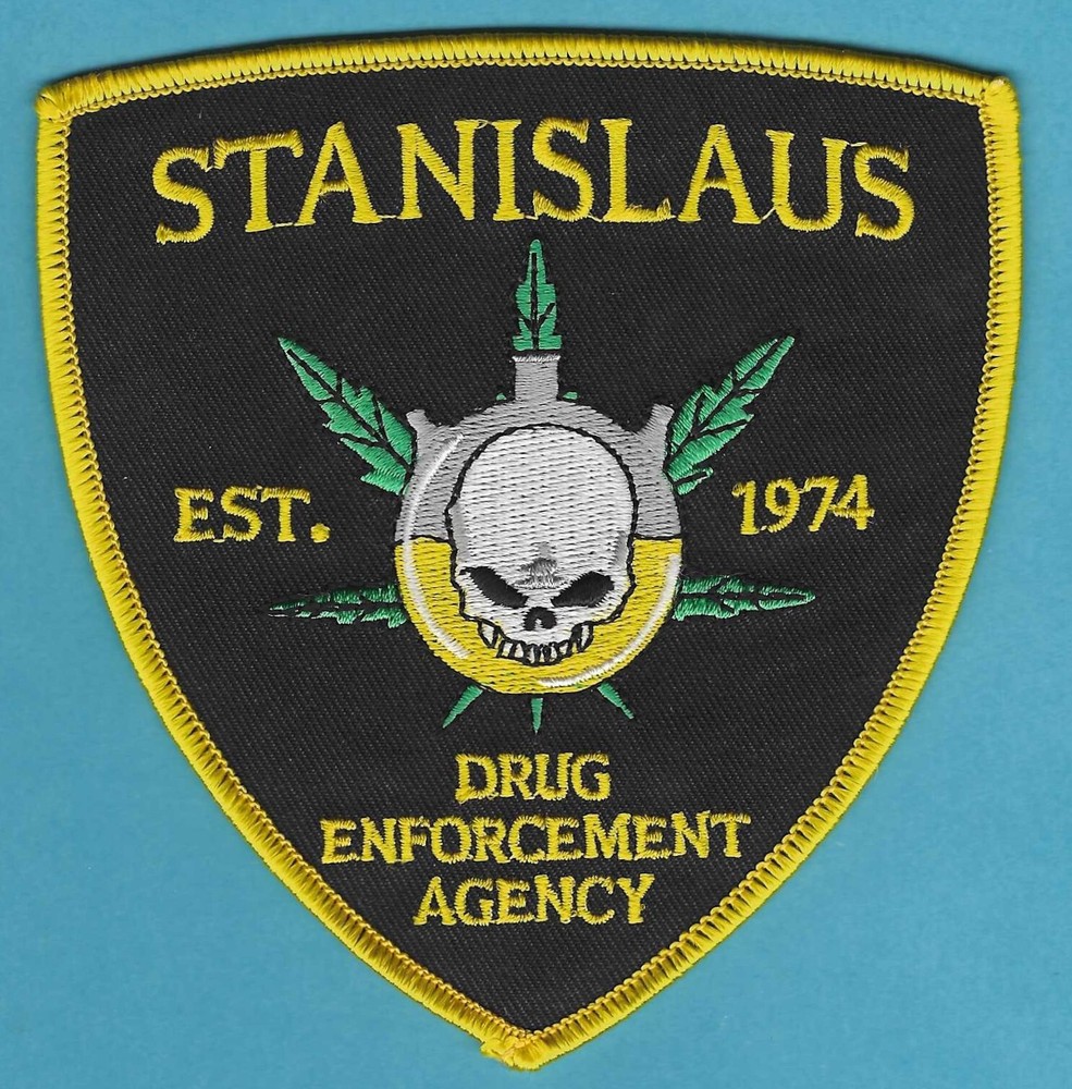 STANISLAUS CALIFORNIA DRUG ENFORCEMENT AGENCY PATCH