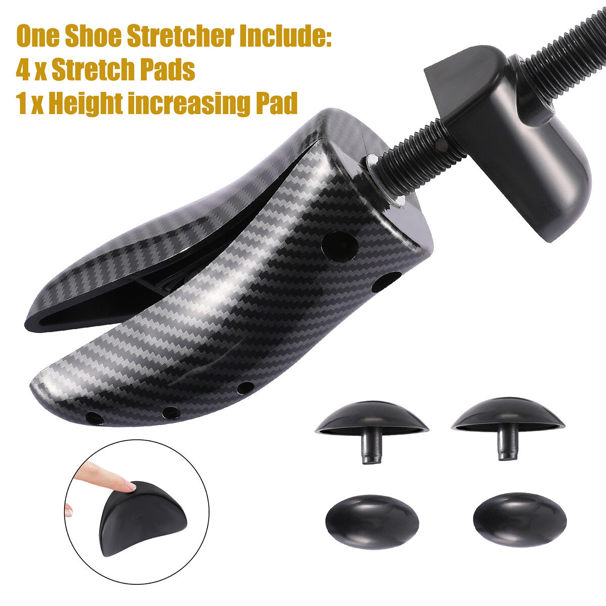 2-Way Adjustable Shoe Stretcher Boot Men Women Size Shaper Expander Widener
