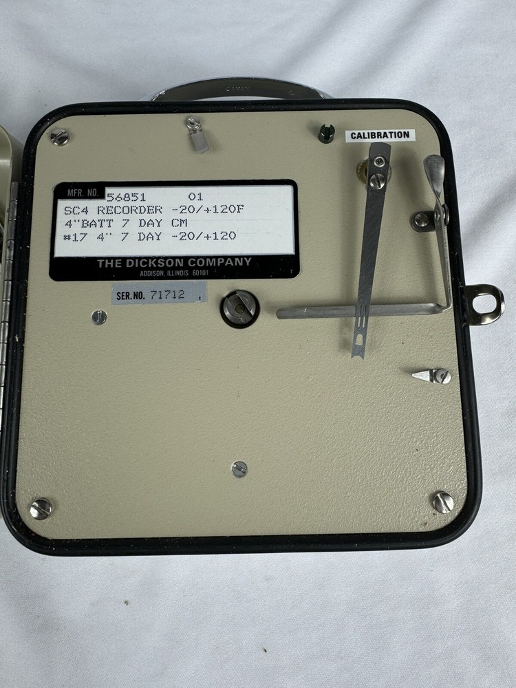 Vintage Dickson Model SC4 - Temperature Recorder - Not Tested