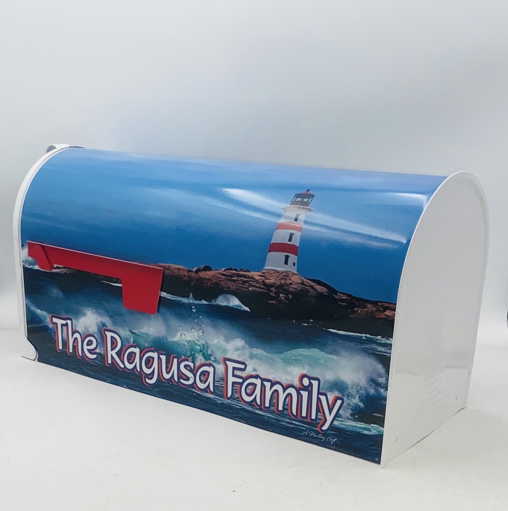 Lighthouse Custom Mailbox: Personalized Gifts