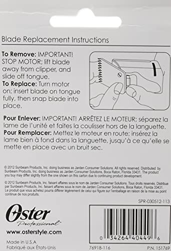 Oster Professional Detachable Clipper Replacement