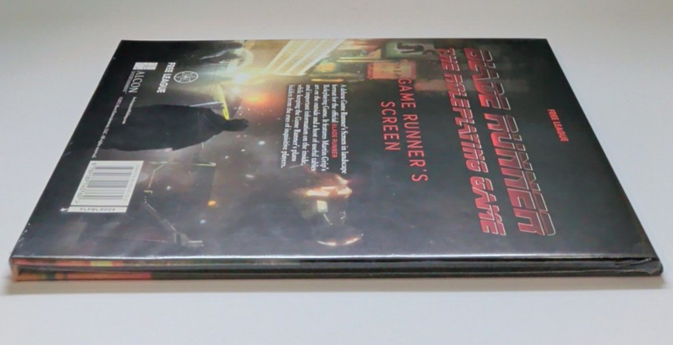 Blade Runner RPG Bundle: Game Runner's Screen and Base Dice Set Lot - New!