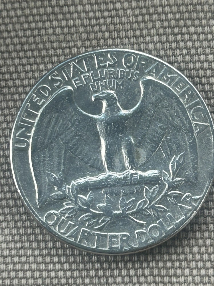 1974 Washington Quarter No Mint Mark With Errors “In Cod We Trust”