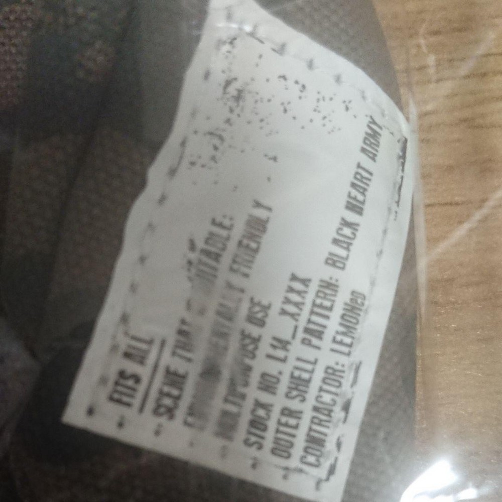 hide♡Lemonade shop pouch Black Heart Army