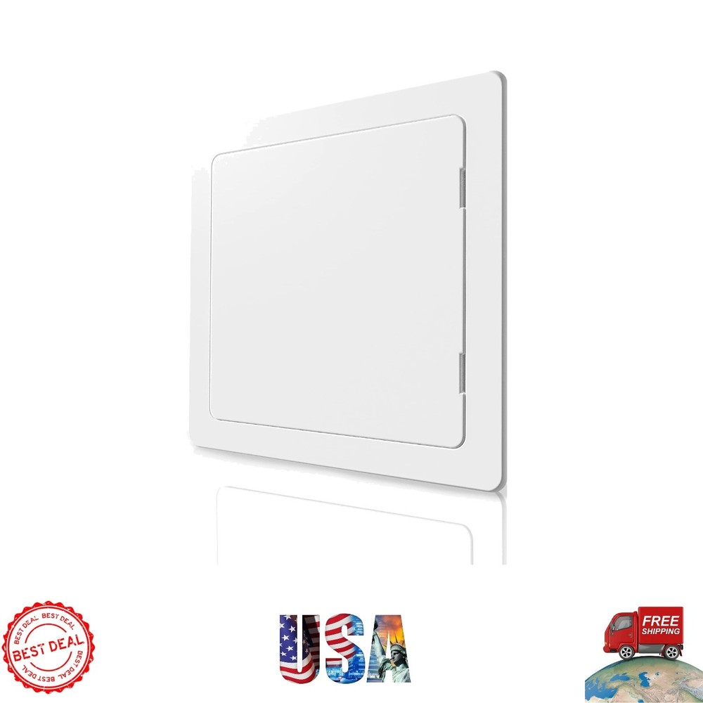 Versatile White Access Panel for Drywall - 14x14 for Plumbing, Electrical & More