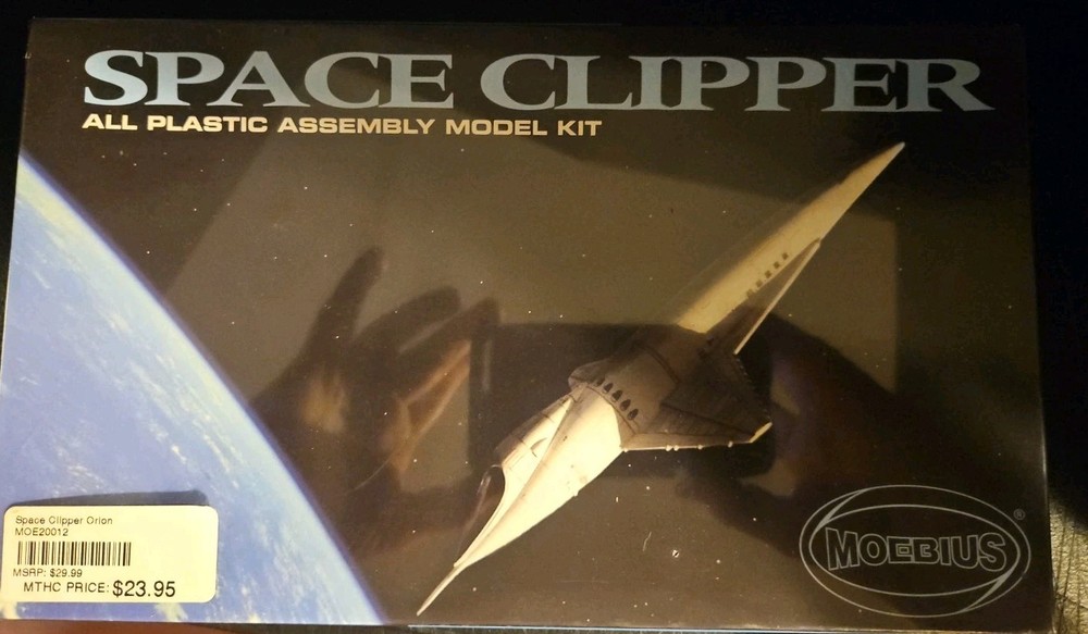 Moebius Space Clipper Orion - Plastic Model Kit 2001 Space Odyssey.  SEALED!