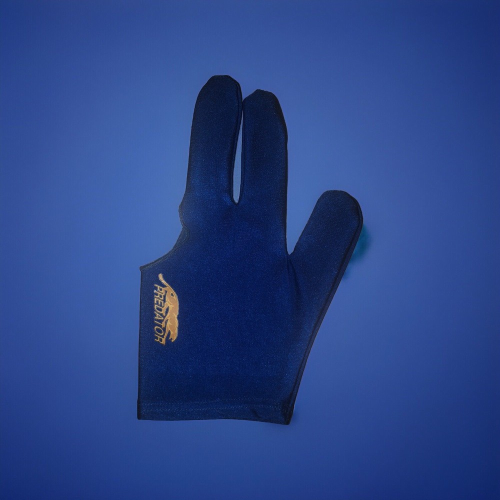 Billiard Left Hand Glove Blue Nice Fitting