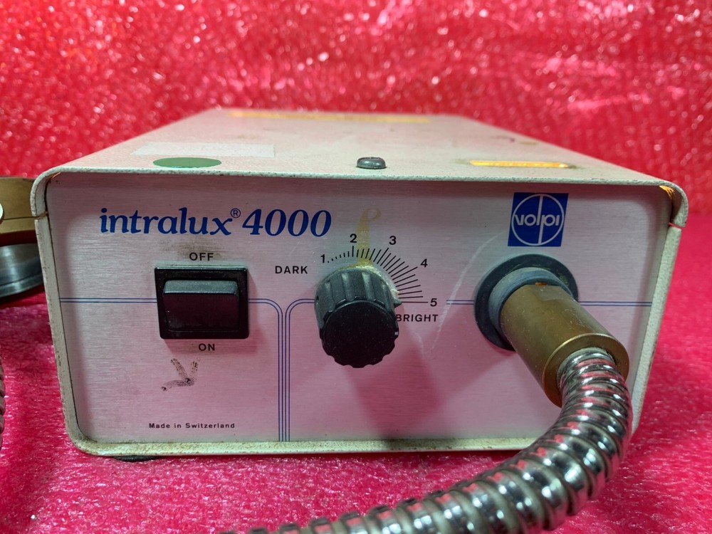 Volpi Intralux 4000 Fiber Optic Light Source for Microscope