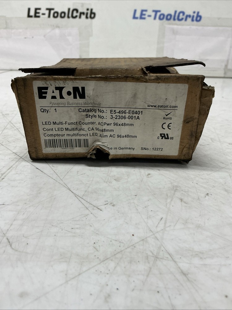 Eaton E5-496-E0401 LED Multifunction Counter/Timer/Ratemeter W-939
