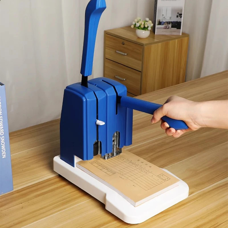 Document Binding Machine Electric Hot Riveting and Hole Punching Machine