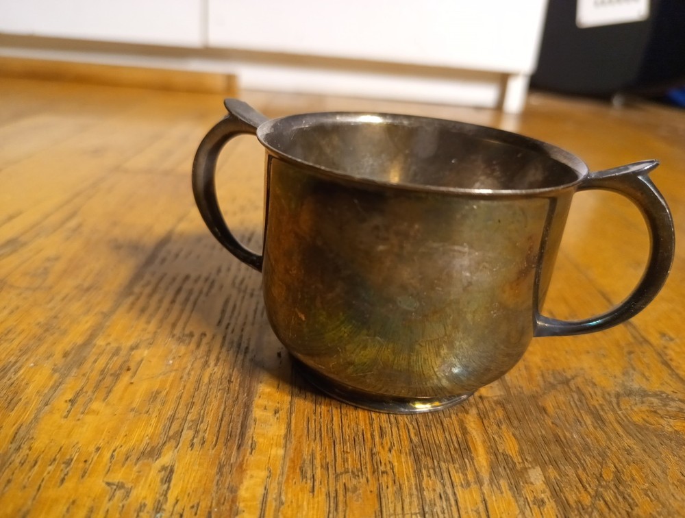 Armor Silver Co EPC (Electroplated copper) Silver Plated Sugar Bowl