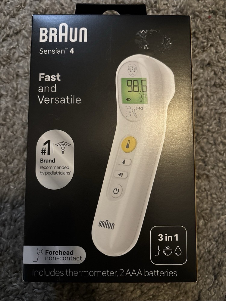 Braun BNT100US Thermometer New
