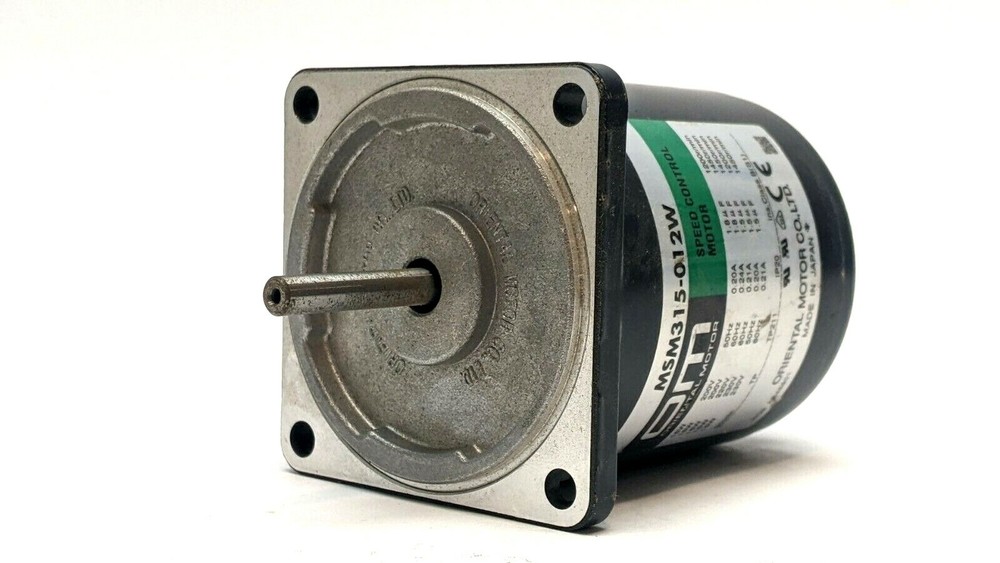 Oriental Motor MSM315-012W Speed Control Motor