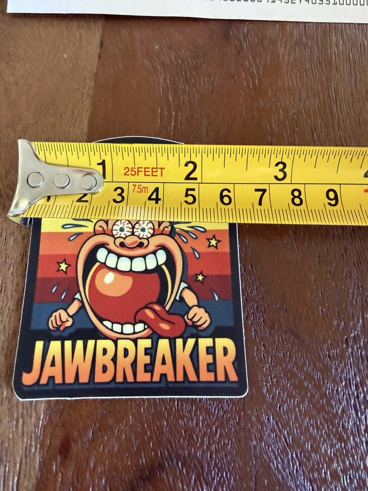 FIREBALL Jawbreaker Gumball Machine Sticker