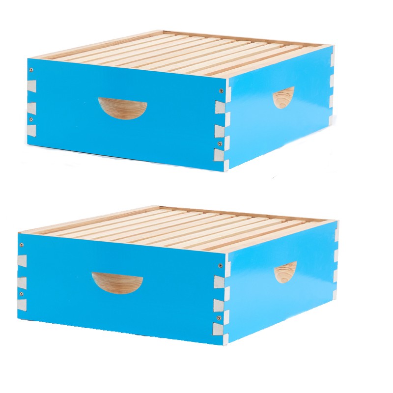 3 Layer Beehive Bee Hive Beekeeping Frames Beehive House 30x Comb Bee Frames