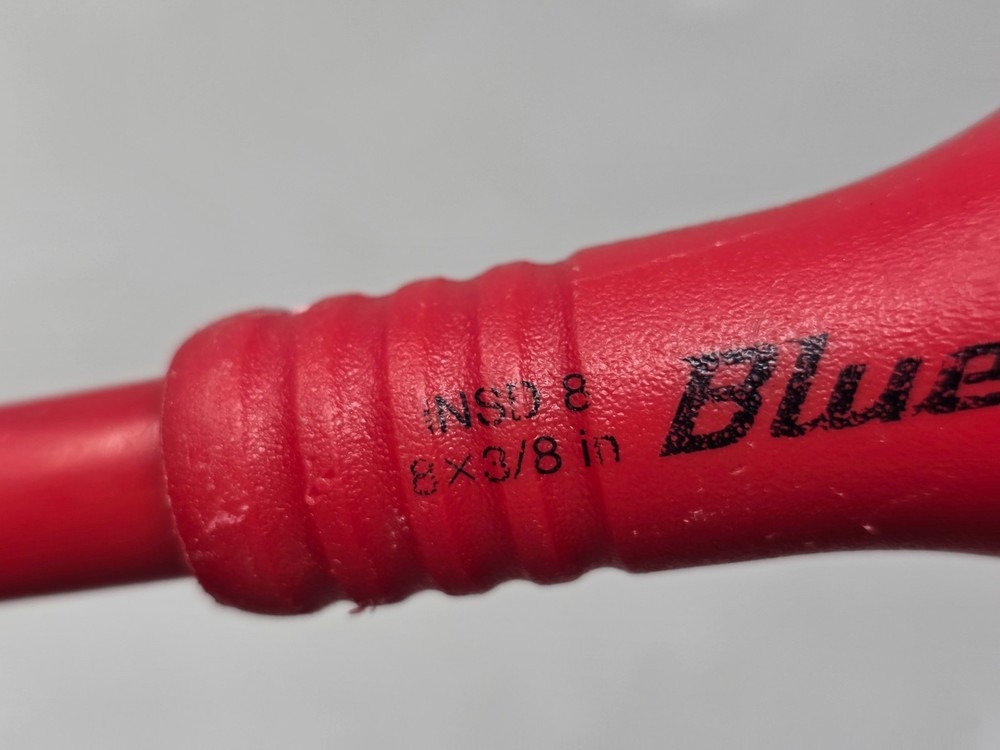 Blue-Point Tools INSD 8 Electronics Precision Flat Slotted Screwdriver 8 x 3/8"
