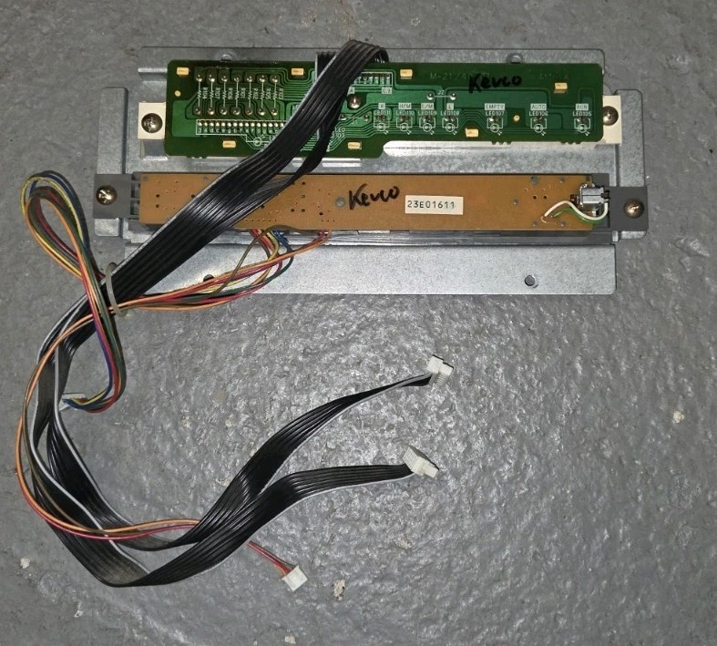 Monitor MPI 40 41 21 22 Heater Control on off temperature Button Computer Panel