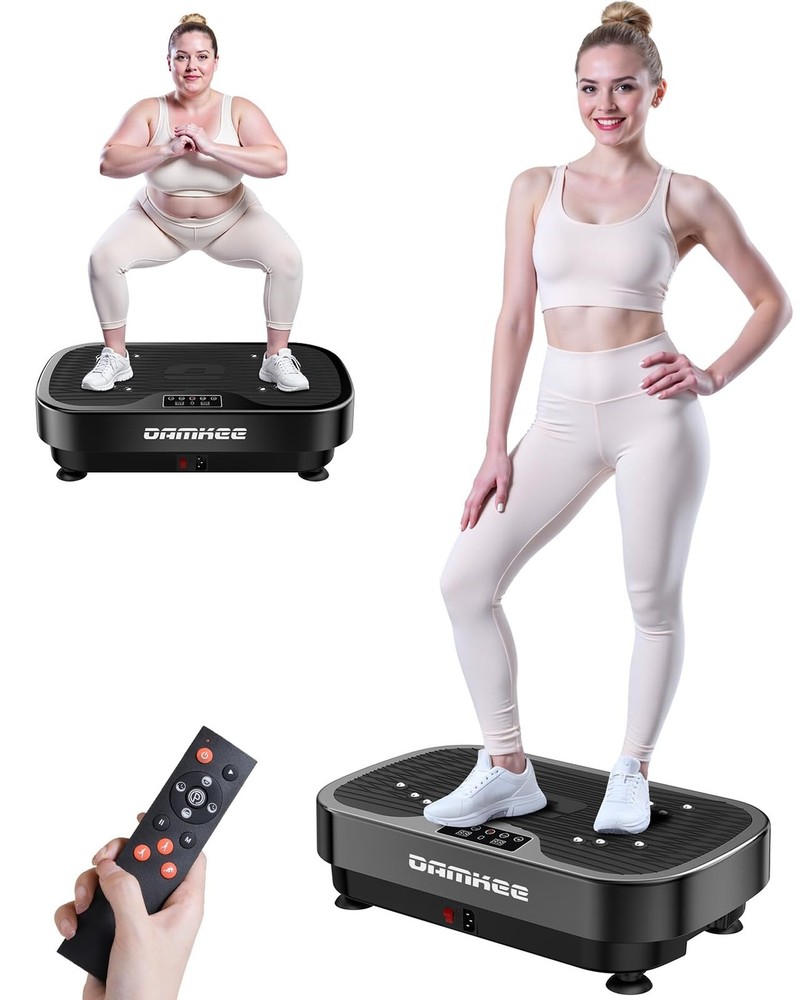 Vibrating Board Exercise Machine, Vibrating Platform for Lymphatic Drainage, ...