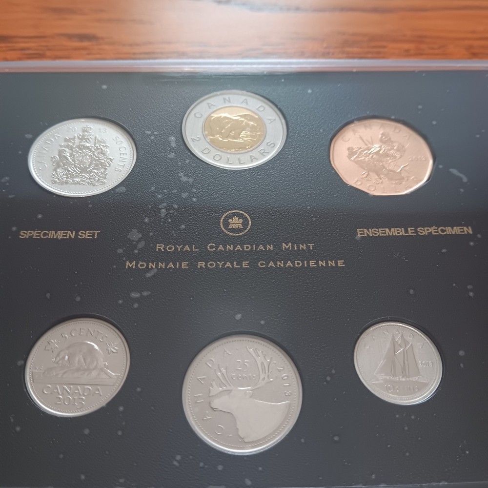 2013 Canadian Speciman Set
