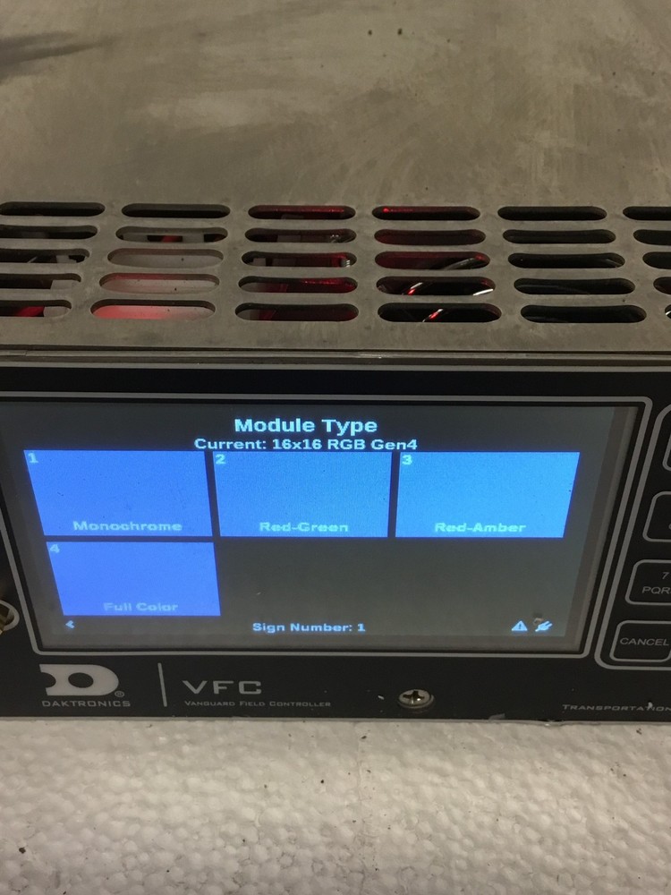 Daktronics S-1241 Vanguard Field Controller VFC LED Display Tested WORKING QTY