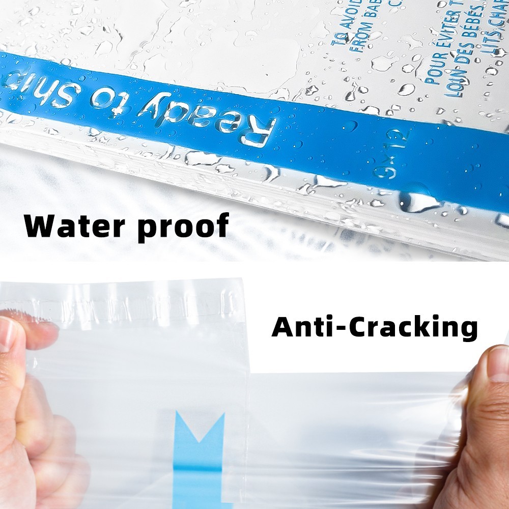 Clear Poly Bags with Suffocation Warning - 6x9,8x10,9x12,11x14,12x15,14x20,18x24