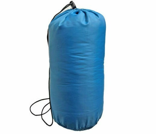 Blue & Gray Deluxe Sleeping Bag