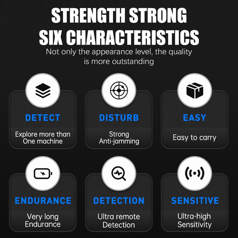 Anti-Spy Camera Wireless RF Detector GSM GPS BUG Tracker Finder Scanner Device
