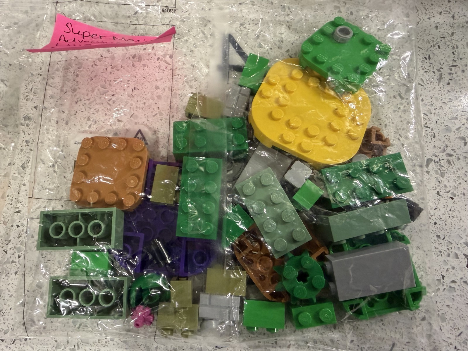 LEGO Super Mario Adventures with Luigi Starter Course 71387 SEALED BAGS 4 And 6