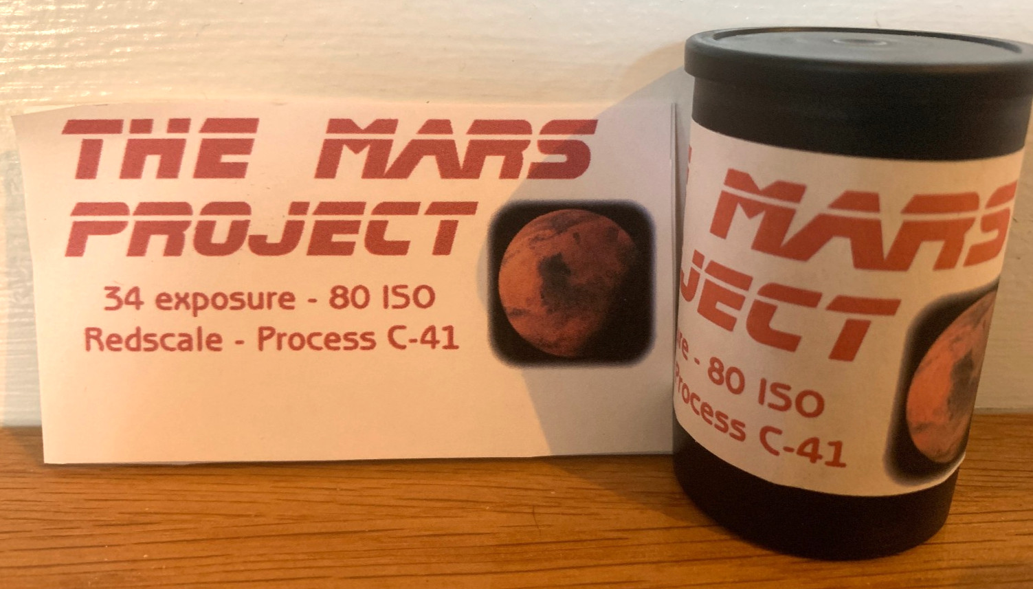 THE MARS PROJECT - BRAND NEW 35mm Color Negative Film 80 ISO - Experimental Fun