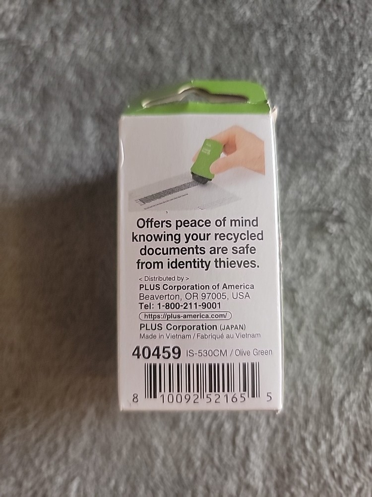Plus Guard Your ID Advanced Mail Address Security Stamp Roller Design NEW