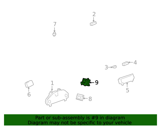 Genuine GM Body Control Module Bracket 25769961