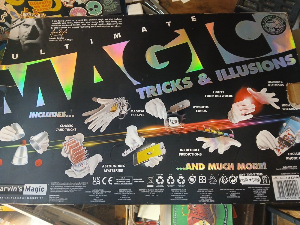 Marvins Magic Ultimate Magic 400 Tricks And Illusions Box Set