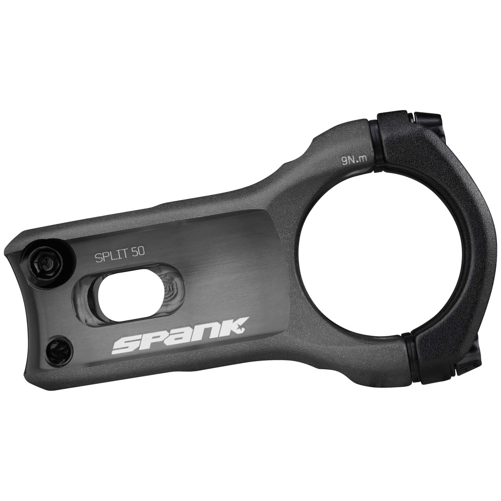 SPANK SPLIT 35 Stem 50mm Gun Metal Aluminum | Highly Weight-Optimized Single