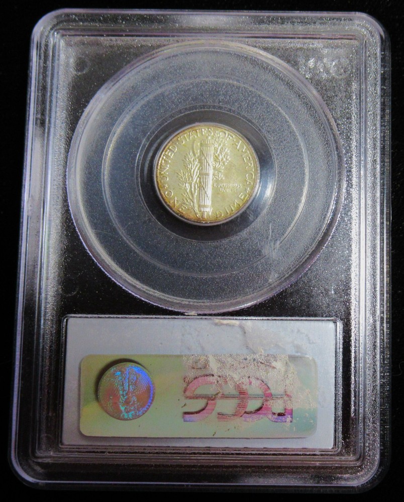 1940 10C Mercury Dime. Proof. PCGS PR66. Benson Collection.