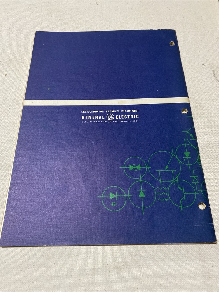 GE SEMICONDUCTOR DATA HANDBOOK 1974 GENERAL ELECTRIC ELECTRONIC TECHNICAL MANUAL