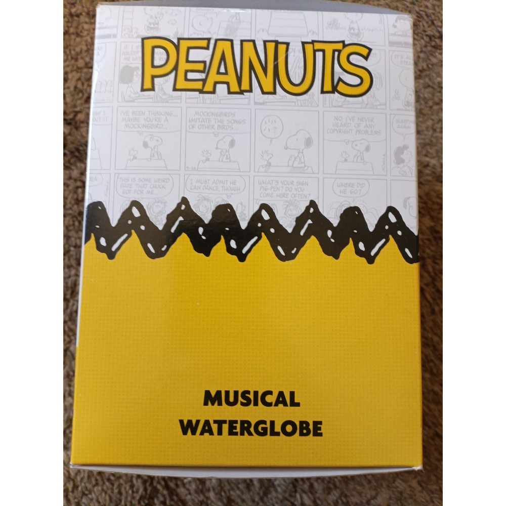 Peanuts Musical Water Globe for Graduation