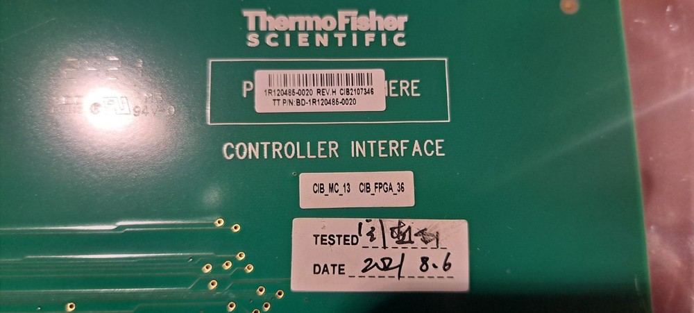 Thermo Scientific ISQ / TSQ Controller Interface PCB Assembly P/N: 1R120485-0020