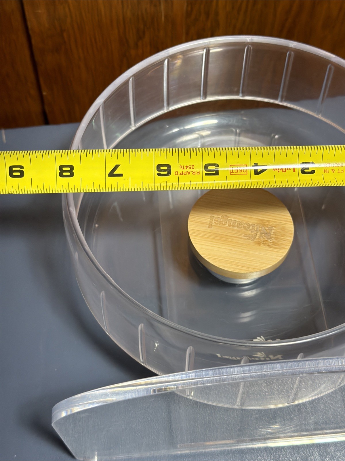 Niteangel Silent Hamster Exercise Wheel - Dual-Bearing Quiet Spinning