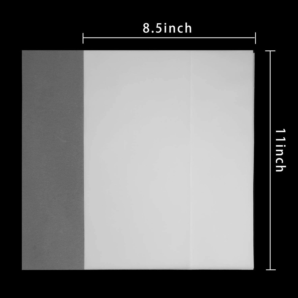 Translucent Vellum Paper Printable 8.5x11 Inch Wedding Invitations 110 Sheets